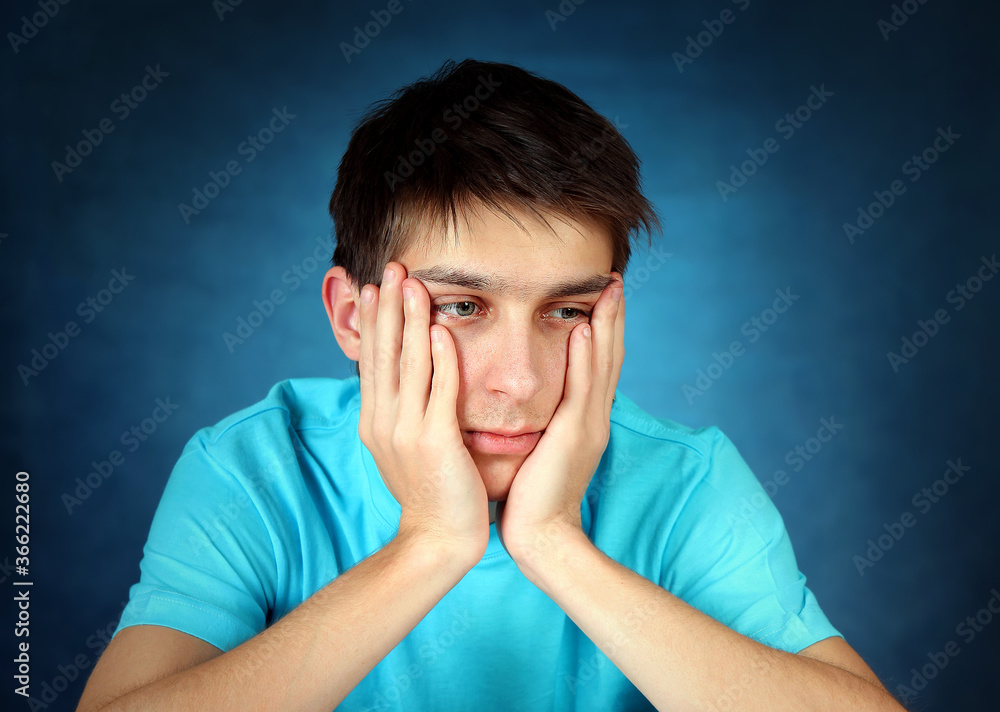 Sad Young Man Sad Young Man