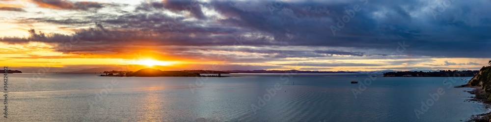 Sunrise at Auckland City