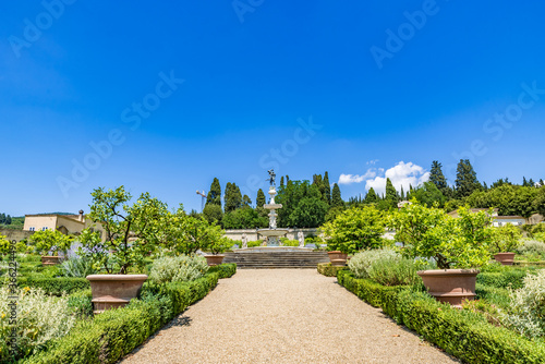 Giardino della Villa Medicea di Castello  Florence  Italy