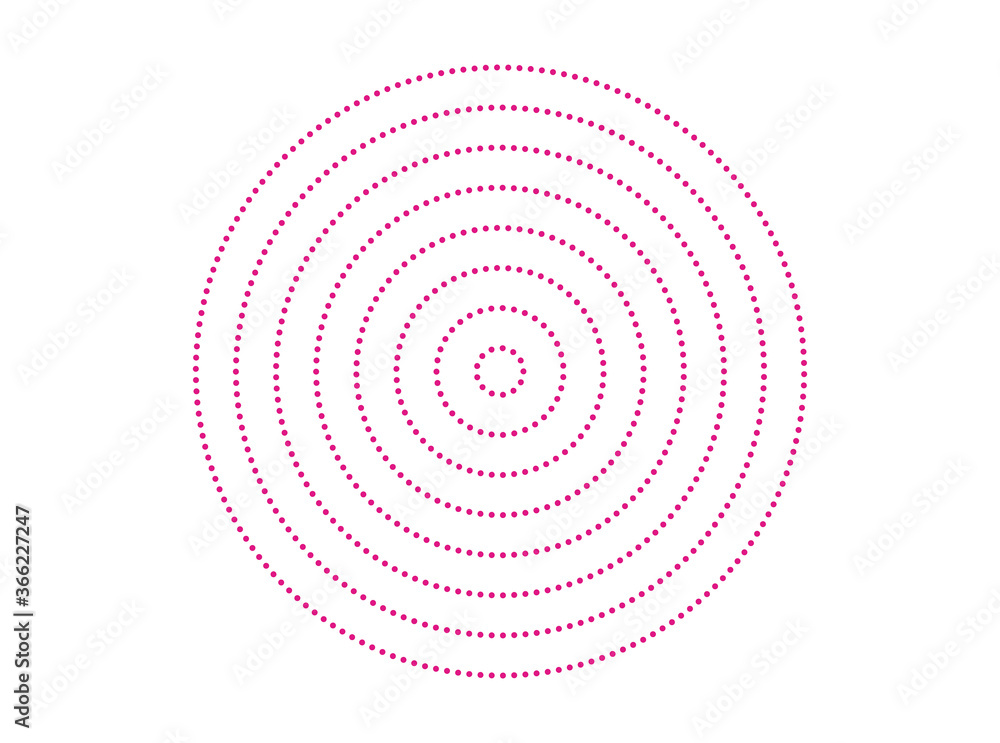 sfondo, grafica, cerchi, concentrici Stock Vector | Adobe Stock