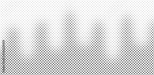 Abstract squared halftone grid background