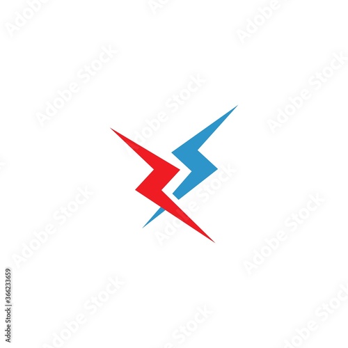 Wallpaper Mural Lightning Logo Template Torontodigital.ca