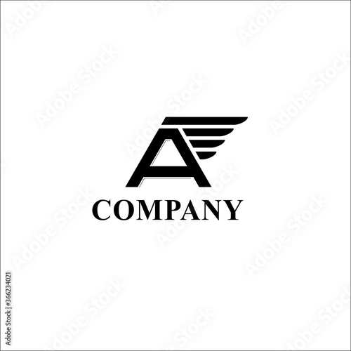 company A logo design