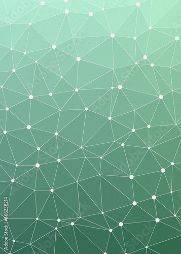Light Seafoam Green color Abstract color Low-Polygones Generative Art background illustration