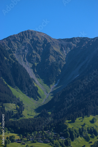 Bergpanorama in der n  he von Davos 27.5.2020