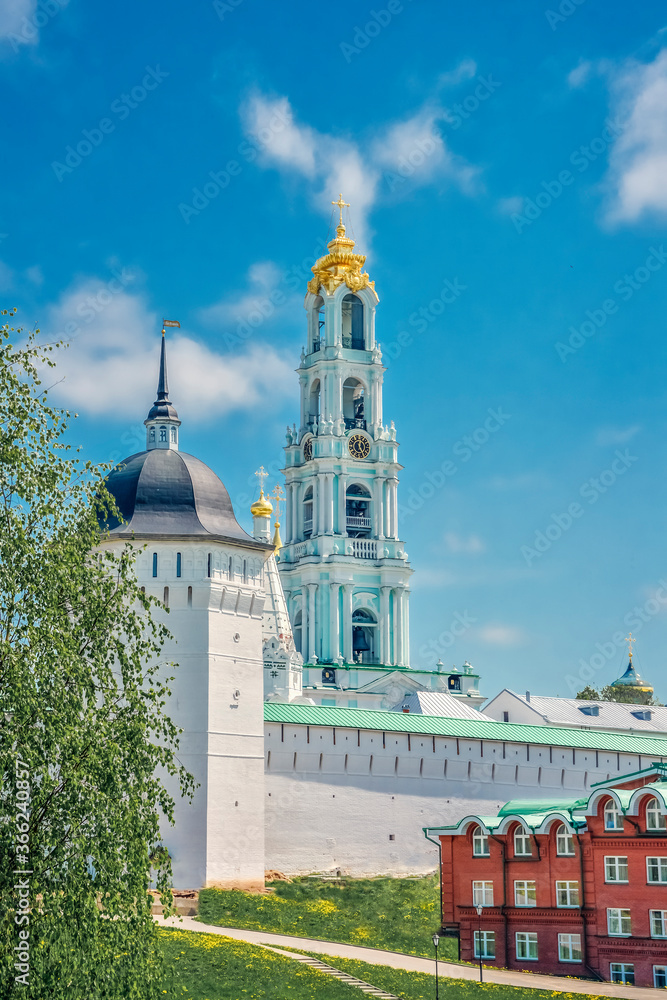 Golden ring of Russia-Sergiev Posad-Trinity Sergiev Lavra