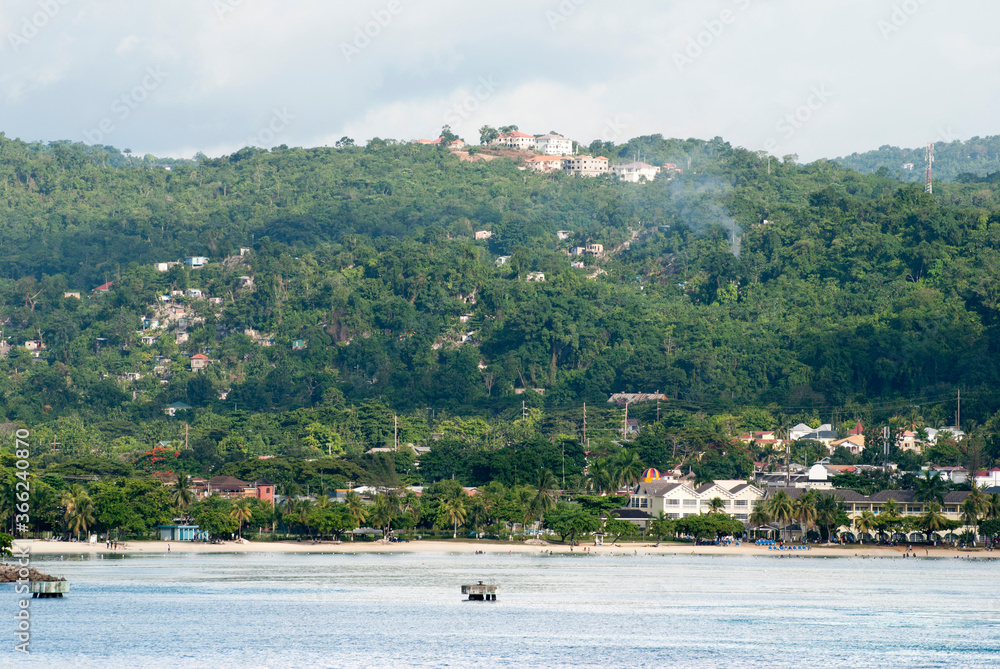 Ocho Rios Resort Town Coastline