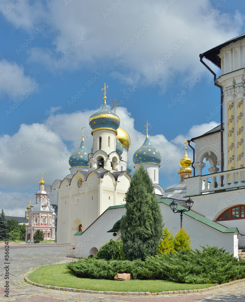 Golden ring of Russia-Sergiev Posad-Trinity Sergiev Lavra