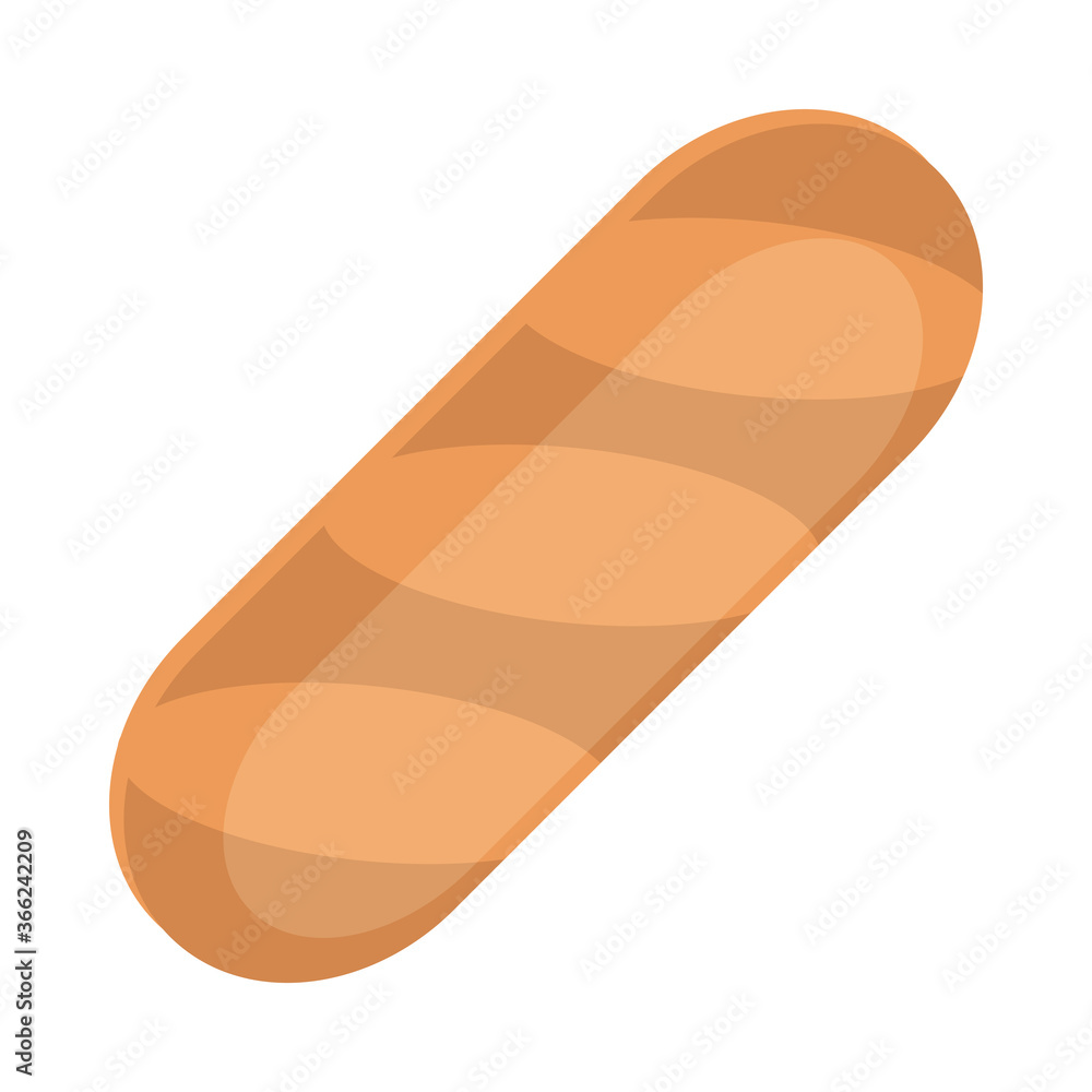 bread menu bakery food product flat style icon bread menu bakery food product flat style icon