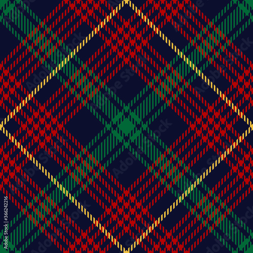 New Year plaid pattern green  red  yellow  blue. Striped tartan check plaid for flannel shirt  blanket  duvet cover  skirt  tablecloth  or other Christmas winter fashion textile design.