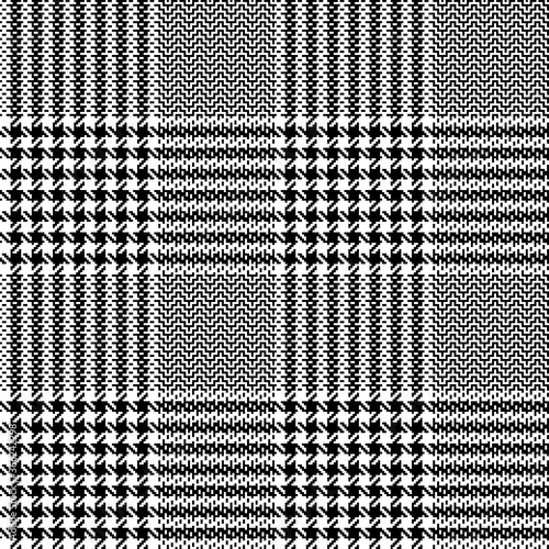 imagem vetorial de padrão de houndstooth grande preto e branco. conceito  abstrato elemento gráfico xadrez glen inglês para moda 10551609 Vetor no  Vecteezy