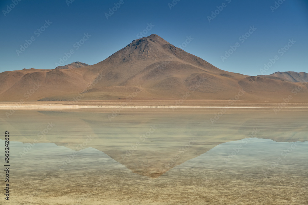 Panoramic view at White Lagoon - South of Bolivia. Panoramic view at White Lagoon - South of Bolivia.