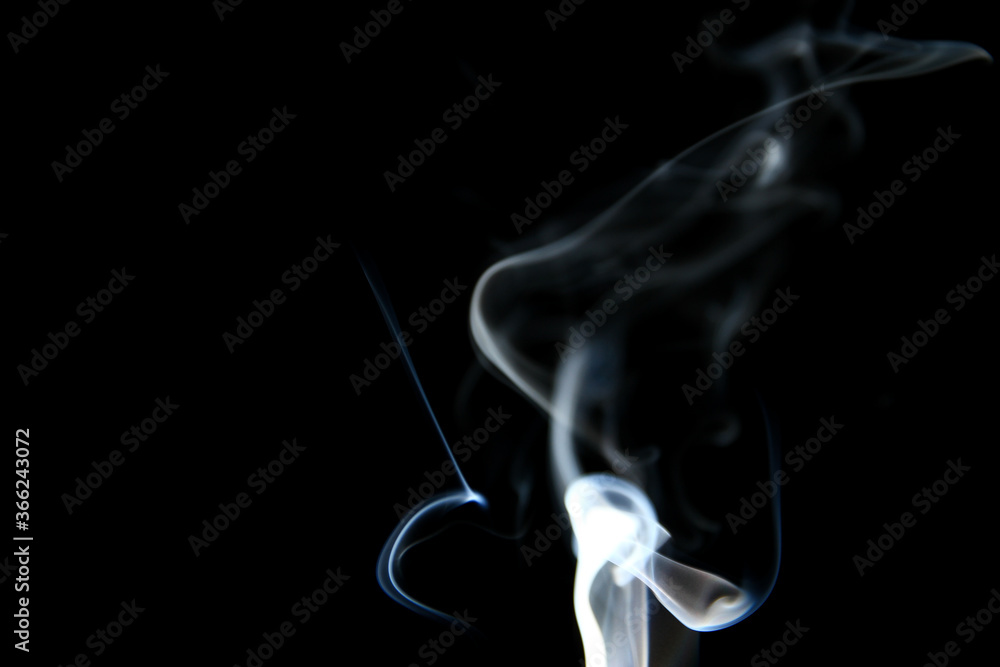 Smoke abstract on black background Smoke abstract on black background