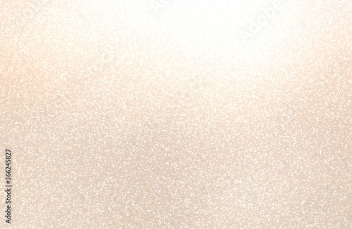 Shiny sanded empty wall. Light beige textured background. photo