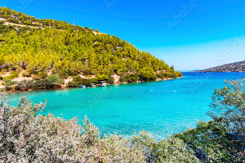 Cennet Koyu ( Paradise Bay ) in Bodrum District of Turkey © nejdetduzen
