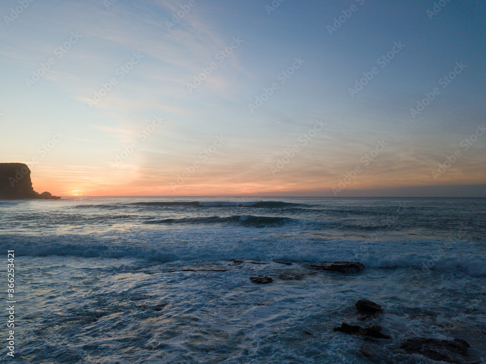 Sunrise view over Avalon Beach, Sydney, Australia.