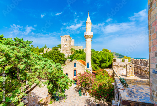 Fototapeta Naklejka Na Ścianę i Meble -  Kizilhisarli Mustafa Pasa Mosque in Bodrum Castle, Turkey