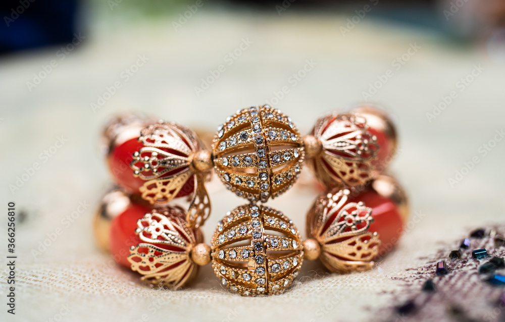 Fototapeta premium Christmas decoration on a white background