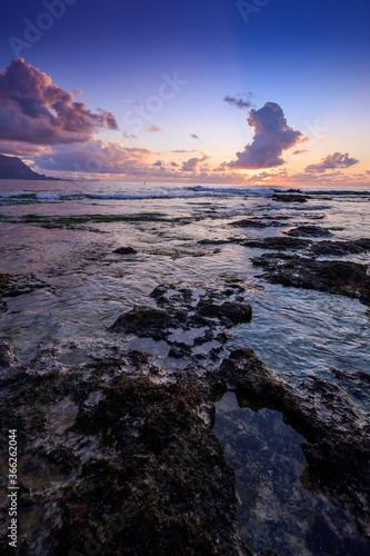 Isola delle femmine al tramonto