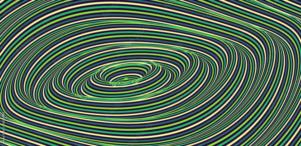 Striped surface. Liquid flowing shape. 3D wavy background with ripple effect. Modern pattern. Abstract vector illustration. Striped surface. Liquid flowing shape. 3D wavy background with ripple effect. Modern pattern. Abstract vector illustration.