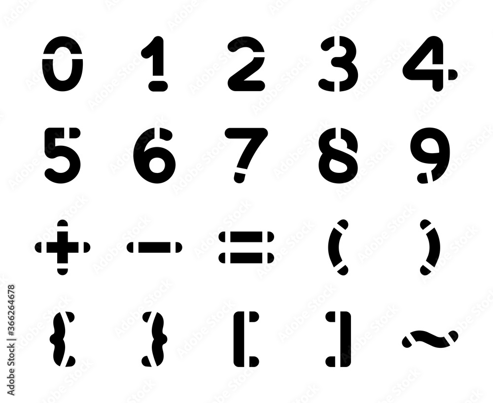 numbers icon set - vector illustration ( black Series )
numbers icon set - vector illustration ( black Series )