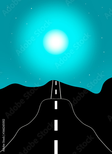 Road to the sky