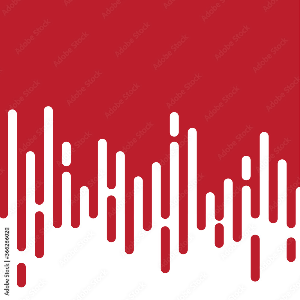 Obraz premium Abstract line on white background, vector. Trendy abstract line background for cover, wallpaper and banner. Modern backdrop for brochure, layout and flyer. Abstract background, vector illustration