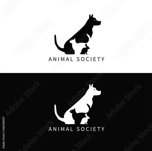 Animal society with human protection