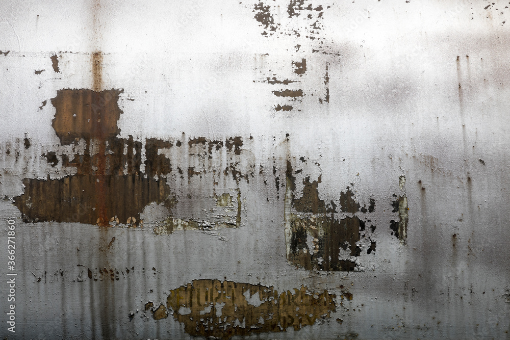 Background texture of scratched rusted steel