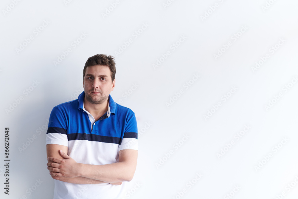portrait of casual startup businessman wearing a T-shirt portrait of casual startup businessman wearing a T-shirt