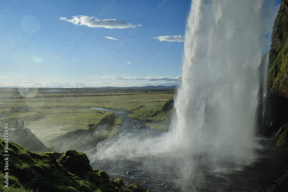 Obraz premium Iceland waterfall