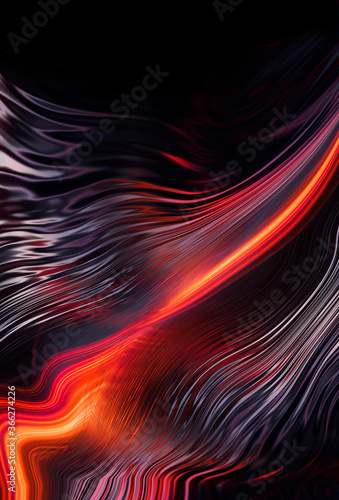 Liquid background. Dark abs...