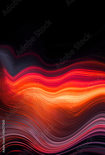 Liquid background. Dark abs...