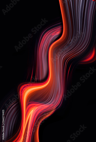 Liquid background. Dark abs...