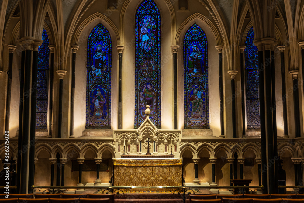 Saint Patrick Cathedral in Dublin, Ireland