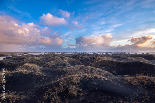 Black sand field - Iceland © Adi