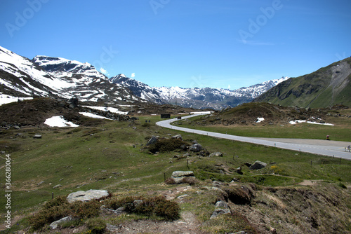 Julierpass in der Schweiz Panorama 27.5.2020
