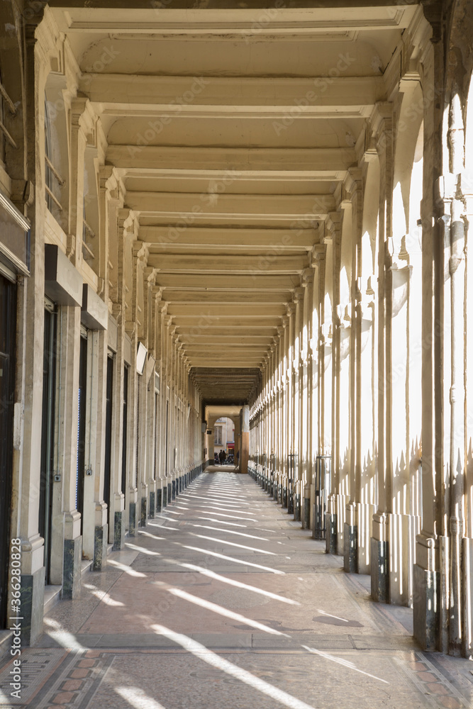 Shopping Arcade at Palais Royal; Paris