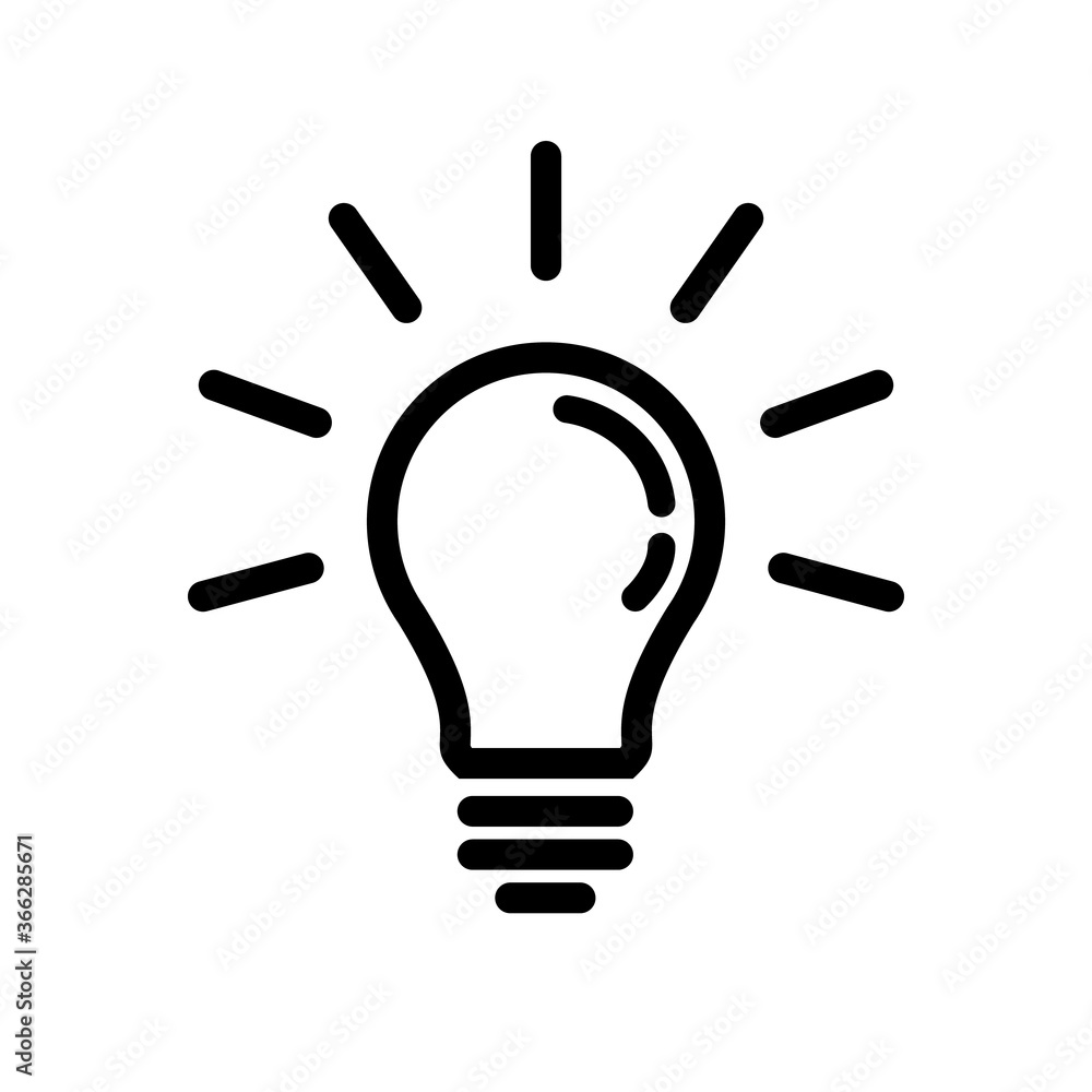 Light bulb isolated on white background. Light bulb isolated on white background.