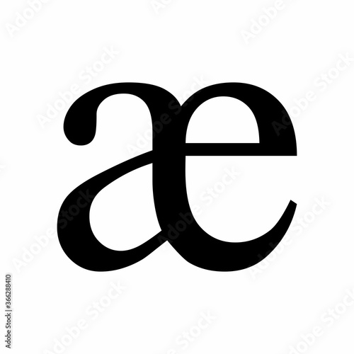 Ae ligature latin small letter icon