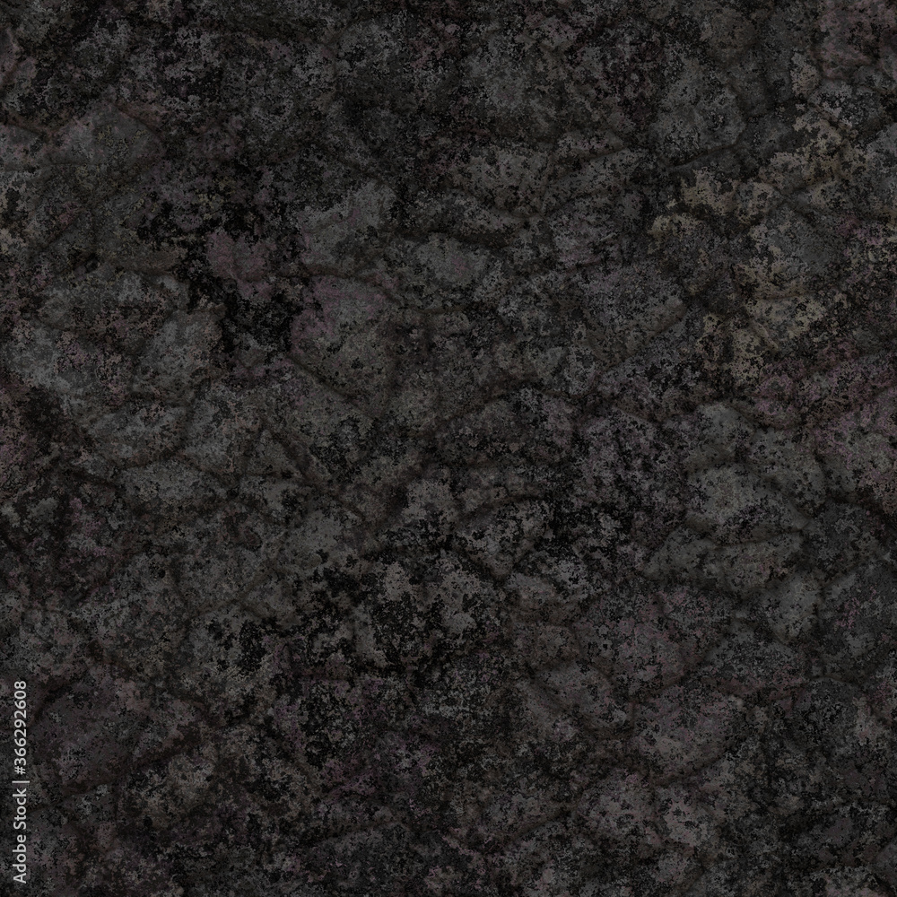 Fototapeta premium seamless burnt cobblestone path texture