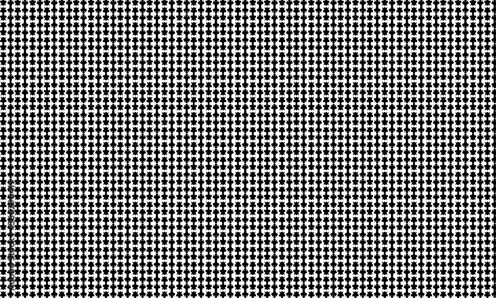 geometric pattern of black figures in vertical lines. geometric pattern of black figures in vertical lines.