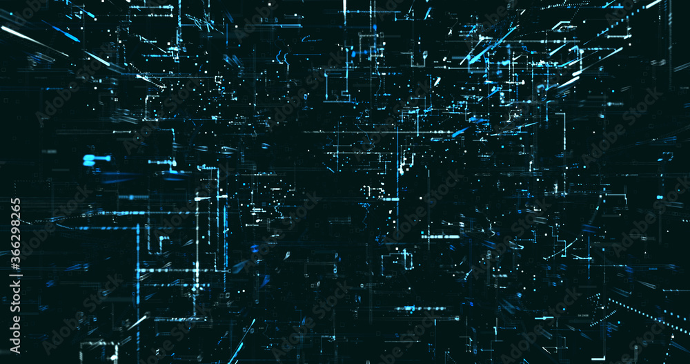 Abstract digital network data background, 3D rendering Abstract digital network data background, 3D rendering