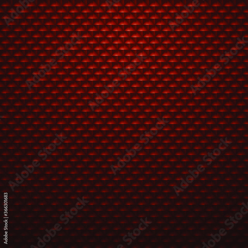 Dark black Geometric grid C...