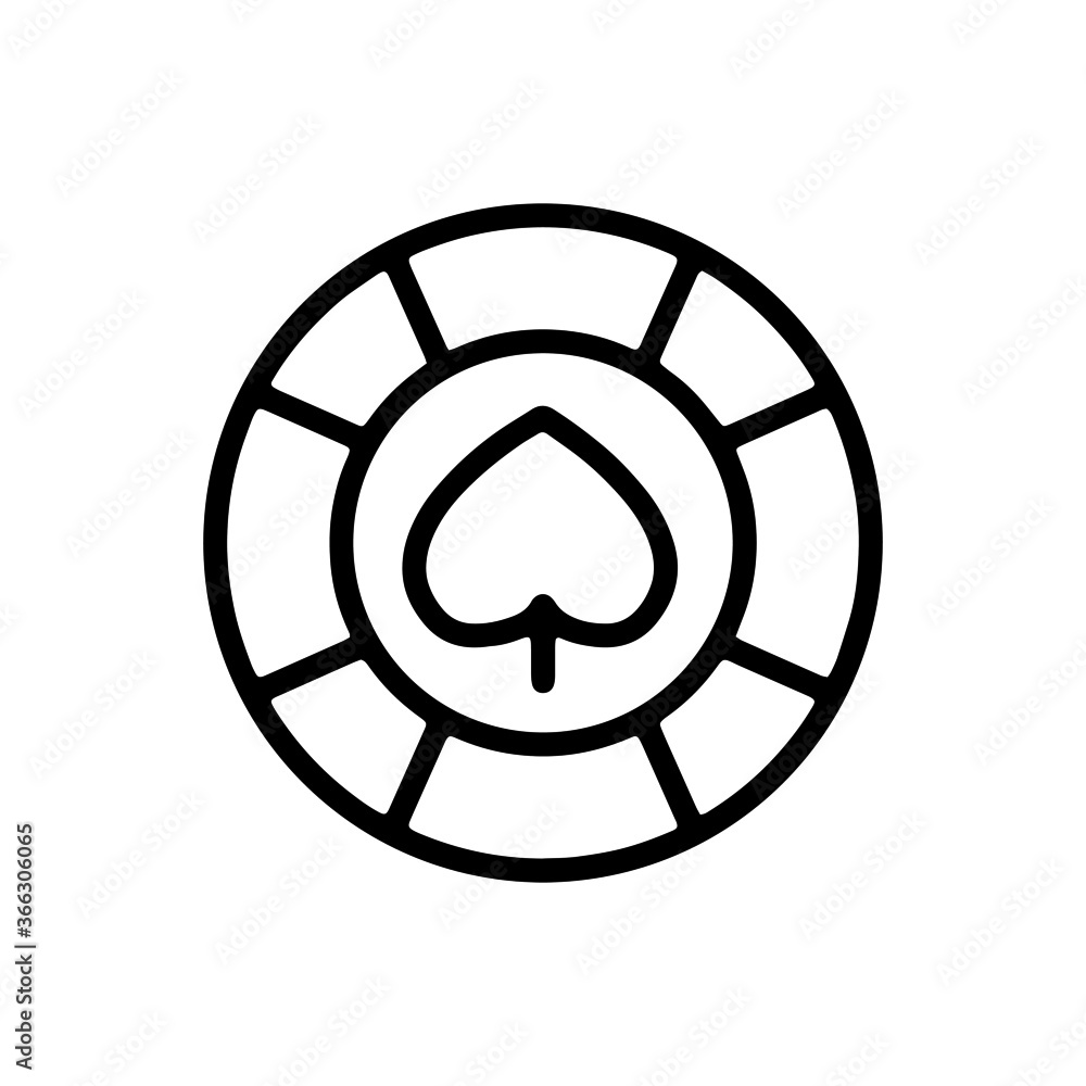 vector illusion icon of outline Casino Ships vector illusion icon of outline Casino Ships