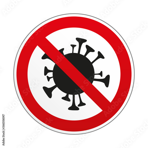 no covid illustration