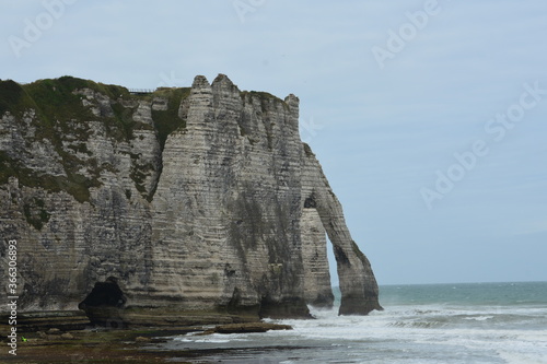Felsen der Normandie