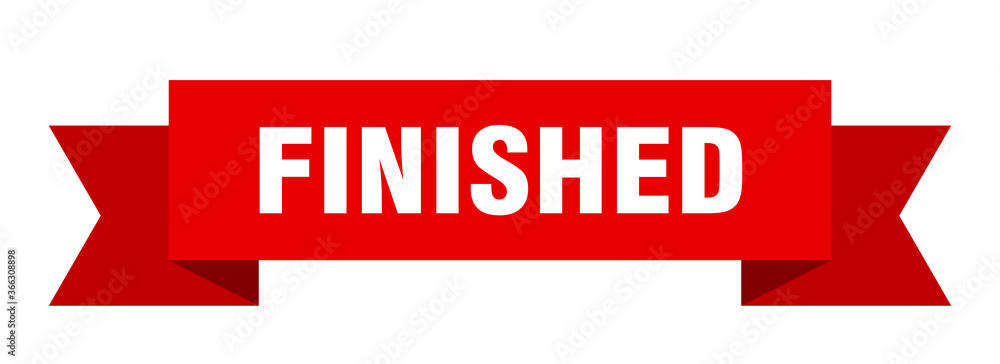 finished ribbon. finished paper band banner sign finished ribbon. finished paper band banner sign