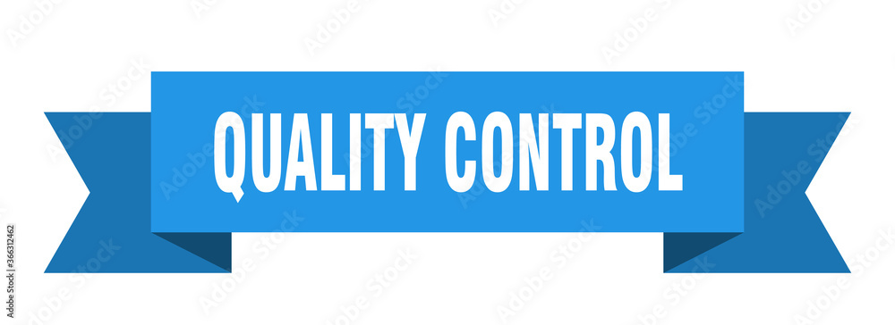 quality control ribbon. quality control paper band banner sign quality control ribbon. quality control paper band banner sign