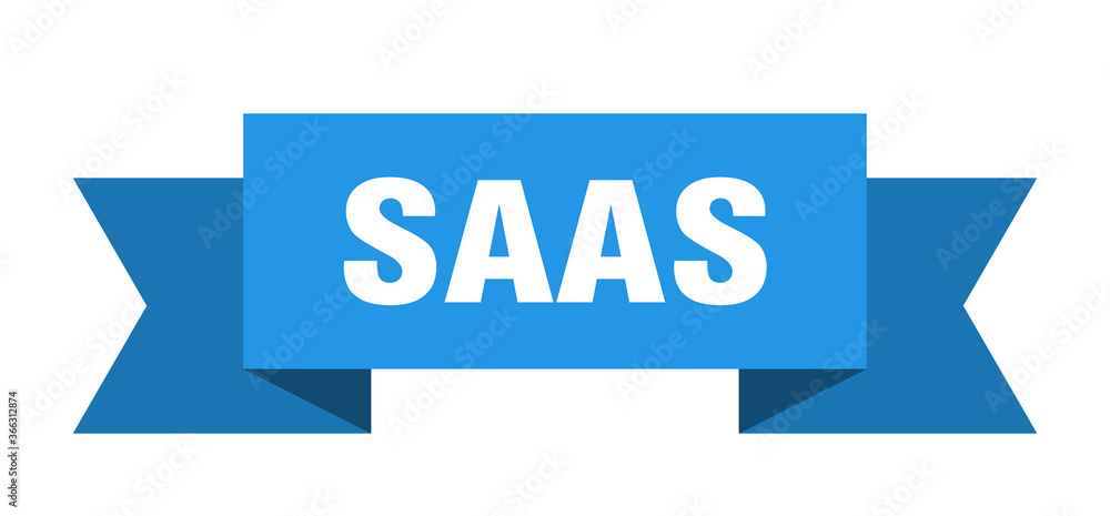 saas ribbon. saas paper band banner sign saas ribbon. saas paper band banner sign